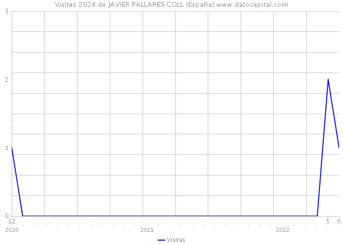 Visitas 2024 de JAVIER PALLARES COLL (España) 