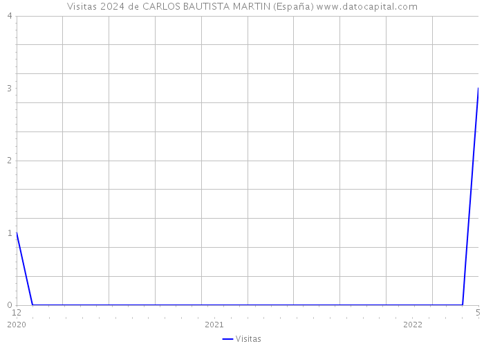 Visitas 2024 de CARLOS BAUTISTA MARTIN (España) 