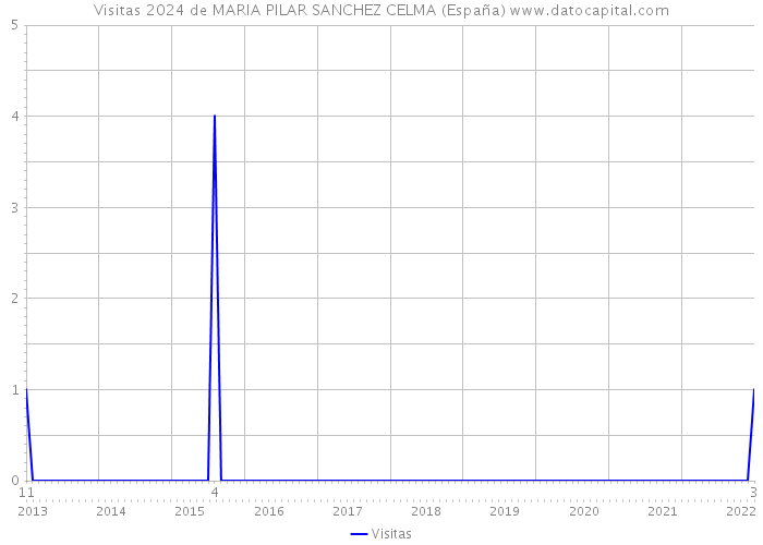 Visitas 2024 de MARIA PILAR SANCHEZ CELMA (España) 