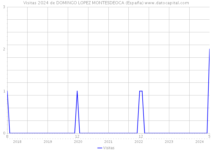 Visitas 2024 de DOMINGO LOPEZ MONTESDEOCA (España) 