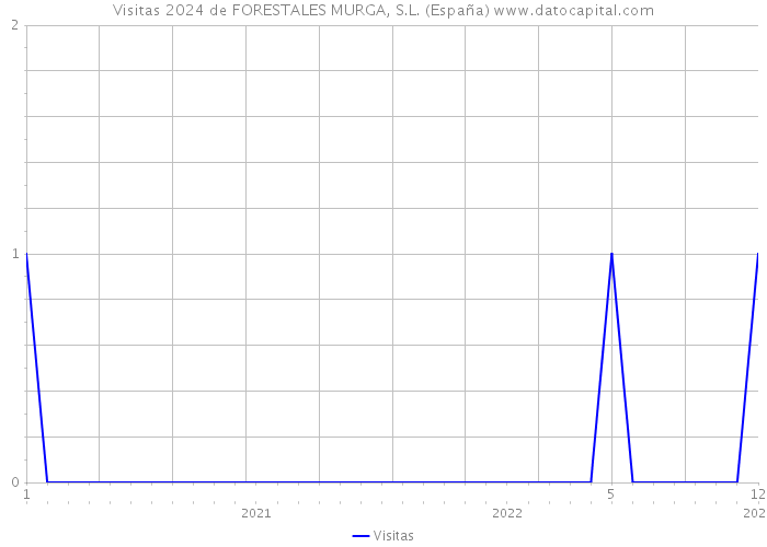 Visitas 2024 de FORESTALES MURGA, S.L. (España) 