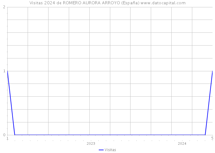 Visitas 2024 de ROMERO AURORA ARROYO (España) 