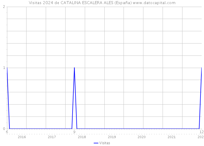 Visitas 2024 de CATALINA ESCALERA ALES (España) 