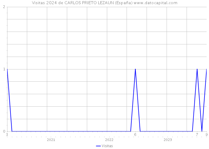 Visitas 2024 de CARLOS PRIETO LEZAUN (España) 