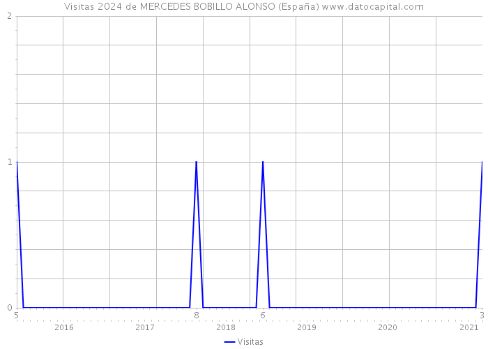 Visitas 2024 de MERCEDES BOBILLO ALONSO (España) 
