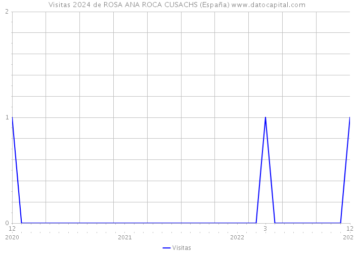 Visitas 2024 de ROSA ANA ROCA CUSACHS (España) 
