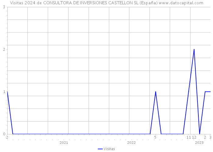 Visitas 2024 de CONSULTORA DE INVERSIONES CASTELLON SL (España) 