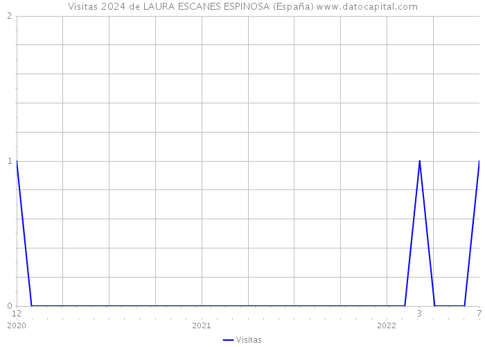Visitas 2024 de LAURA ESCANES ESPINOSA (España) 
