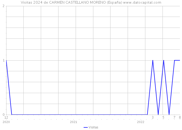 Visitas 2024 de CARMEN CASTELLANO MORENO (España) 