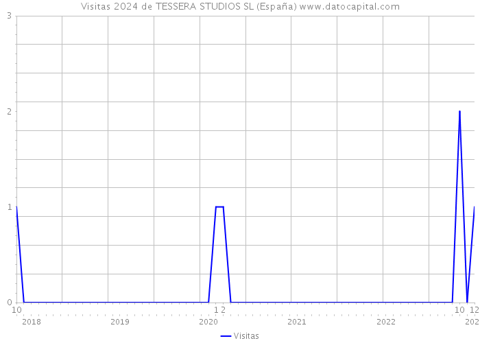 Visitas 2024 de TESSERA STUDIOS SL (España) 
