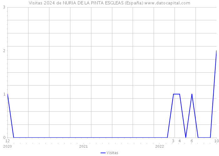Visitas 2024 de NURIA DE LA PINTA ESGLEAS (España) 