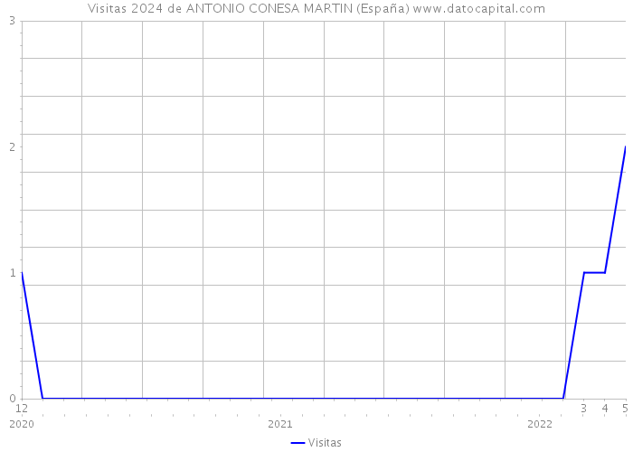 Visitas 2024 de ANTONIO CONESA MARTIN (España) 
