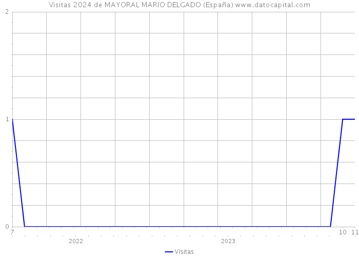 Visitas 2024 de MAYORAL MARIO DELGADO (España) 