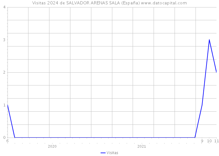 Visitas 2024 de SALVADOR ARENAS SALA (España) 