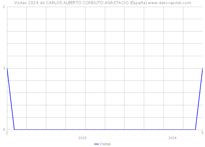 Visitas 2024 de CARLOS ALBERTO CONDUTO ANASTACIO (España) 