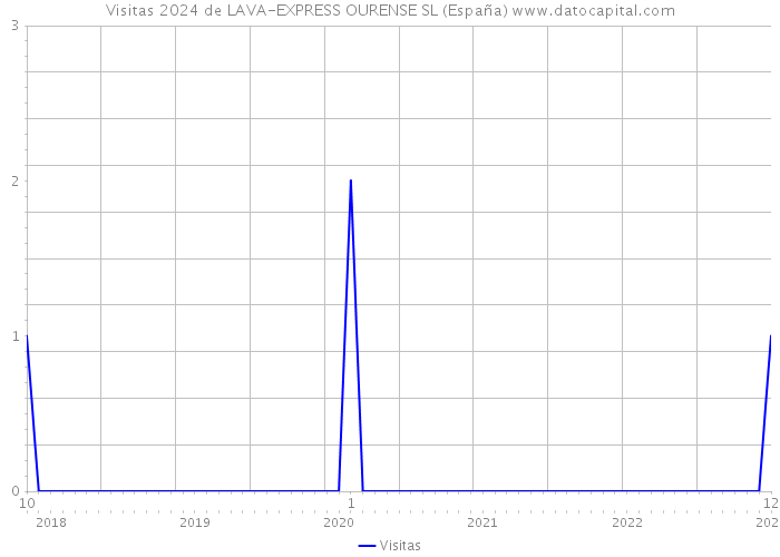 Visitas 2024 de LAVA-EXPRESS OURENSE SL (España) 