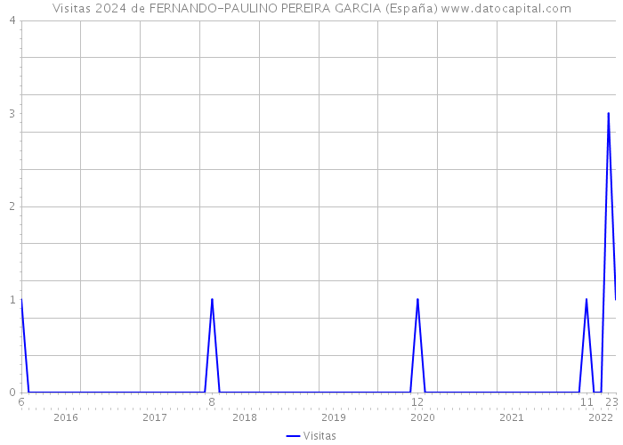 Visitas 2024 de FERNANDO-PAULINO PEREIRA GARCIA (España) 