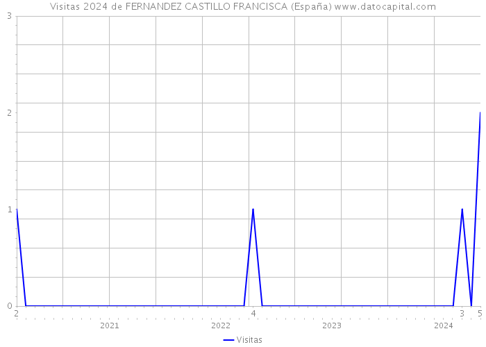 Visitas 2024 de FERNANDEZ CASTILLO FRANCISCA (España) 