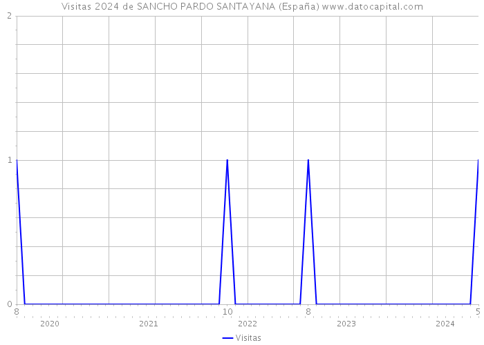 Visitas 2024 de SANCHO PARDO SANTAYANA (España) 