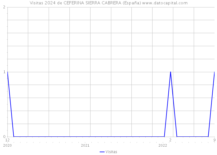 Visitas 2024 de CEFERINA SIERRA CABRERA (España) 