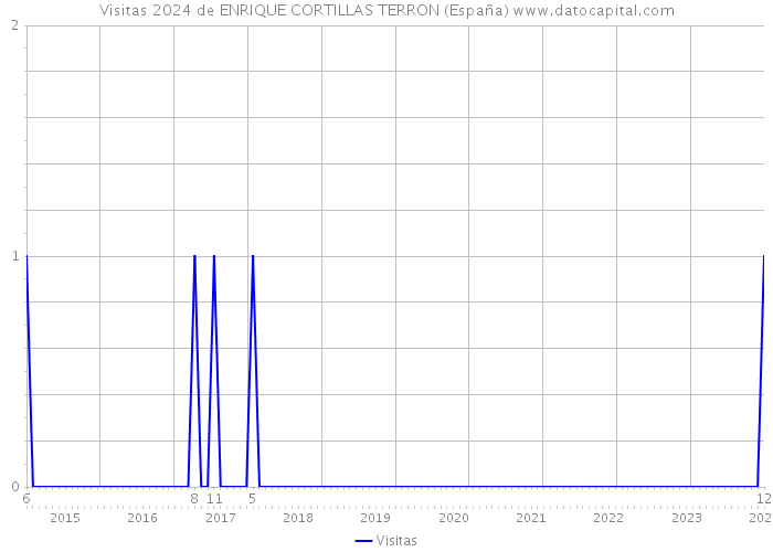 Visitas 2024 de ENRIQUE CORTILLAS TERRON (España) 