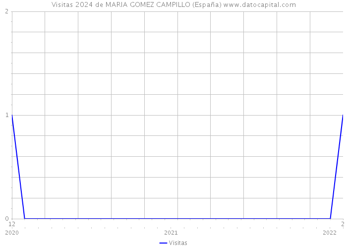 Visitas 2024 de MARIA GOMEZ CAMPILLO (España) 