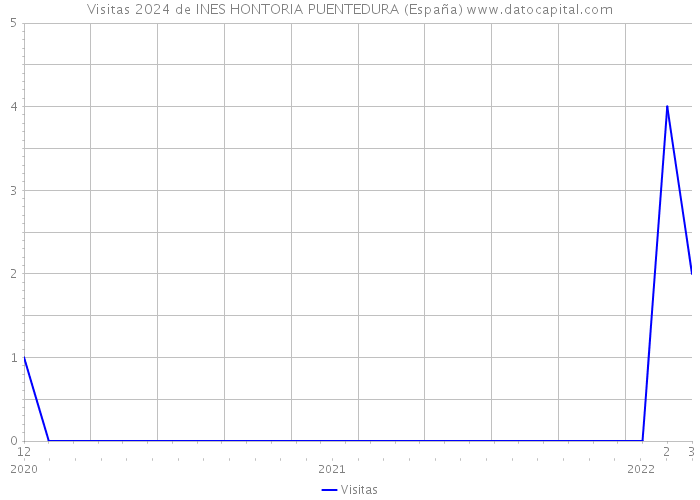 Visitas 2024 de INES HONTORIA PUENTEDURA (España) 