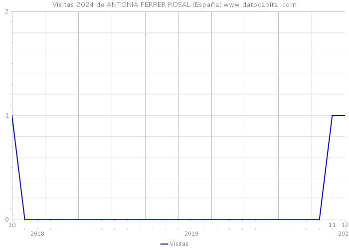 Visitas 2024 de ANTONIA FERRER ROSAL (España) 