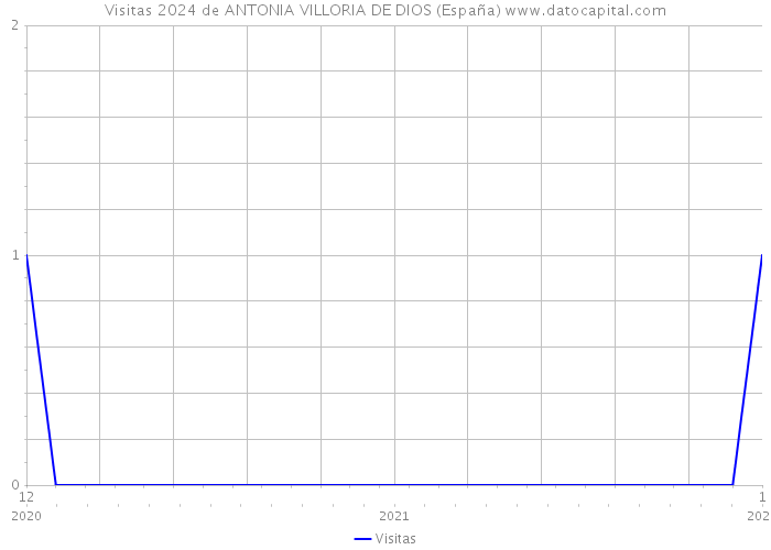 Visitas 2024 de ANTONIA VILLORIA DE DIOS (España) 