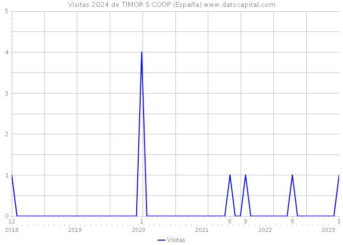 Visitas 2024 de TIMOR S COOP (España) 