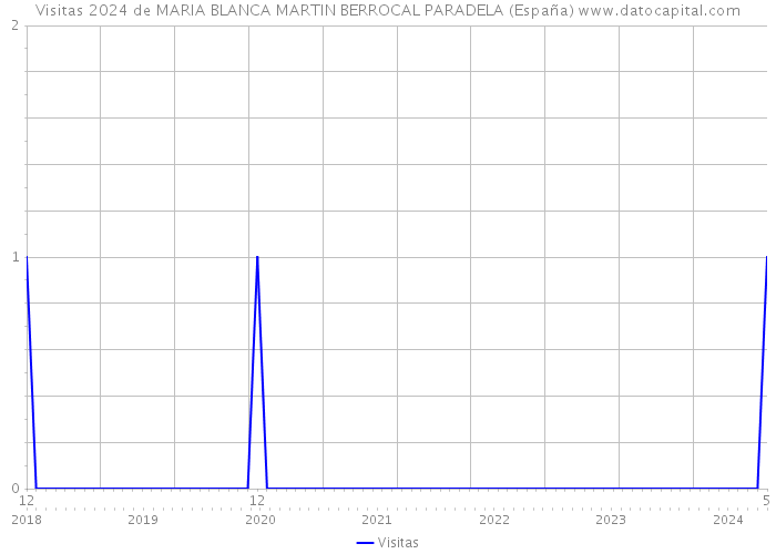 Visitas 2024 de MARIA BLANCA MARTIN BERROCAL PARADELA (España) 