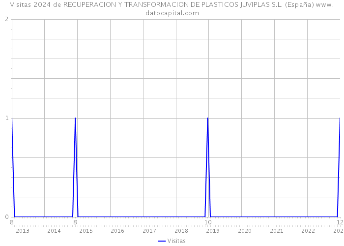Visitas 2024 de RECUPERACION Y TRANSFORMACION DE PLASTICOS JUVIPLAS S.L. (España) 