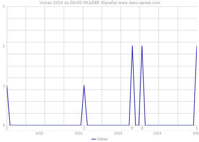 Visitas 2024 de DAVID MULDER (España) 