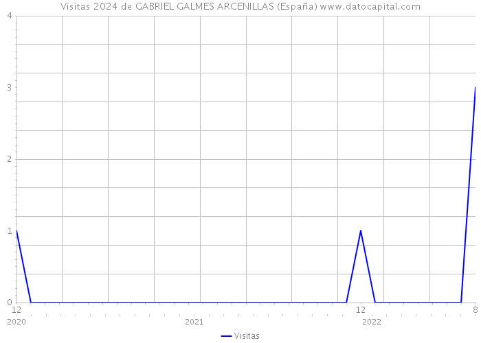 Visitas 2024 de GABRIEL GALMES ARCENILLAS (España) 