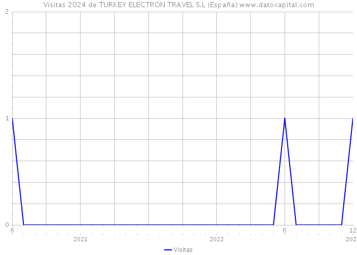Visitas 2024 de TURKEY ELECTRON TRAVEL S.L (España) 