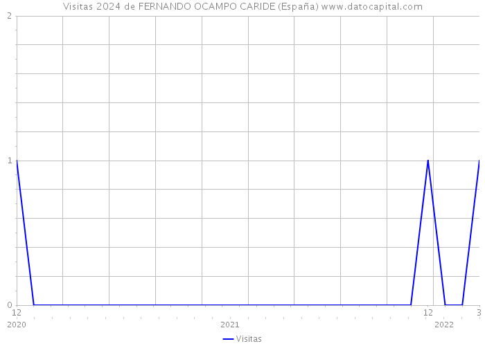 Visitas 2024 de FERNANDO OCAMPO CARIDE (España) 