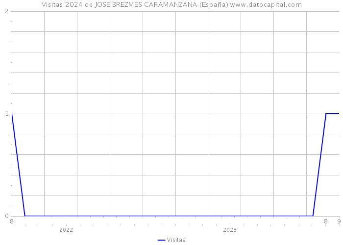 Visitas 2024 de JOSE BREZMES CARAMANZANA (España) 