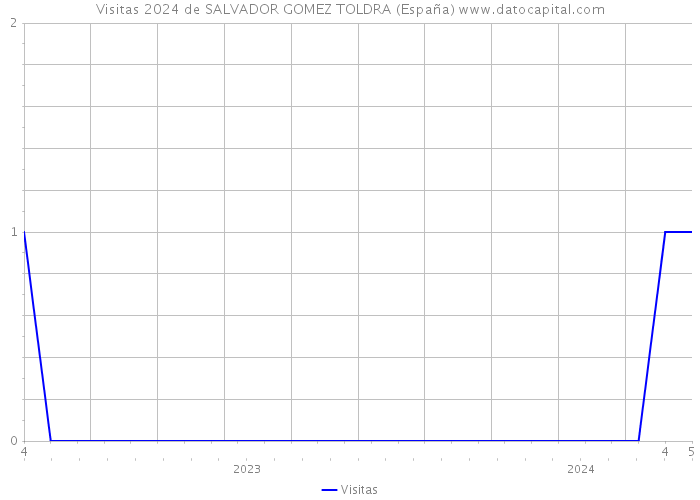 Visitas 2024 de SALVADOR GOMEZ TOLDRA (España) 