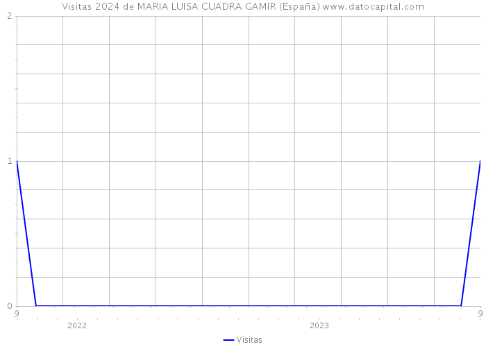 Visitas 2024 de MARIA LUISA CUADRA GAMIR (España) 