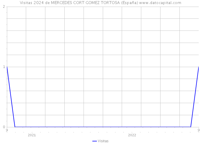 Visitas 2024 de MERCEDES CORT GOMEZ TORTOSA (España) 