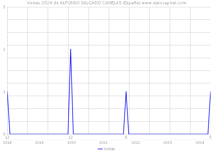 Visitas 2024 de ALFONSO SALGADO CANELAS (España) 