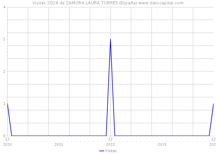 Visitas 2024 de ZAMORA LAURA TORRES (España) 