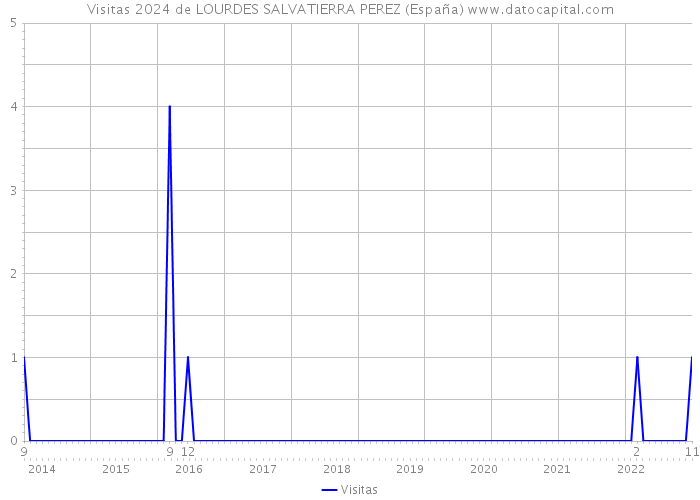 Visitas 2024 de LOURDES SALVATIERRA PEREZ (España) 