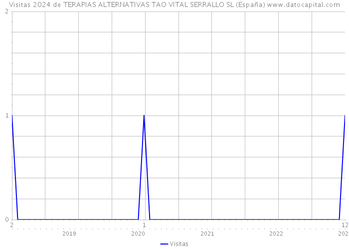 Visitas 2024 de TERAPIAS ALTERNATIVAS TAO VITAL SERRALLO SL (España) 