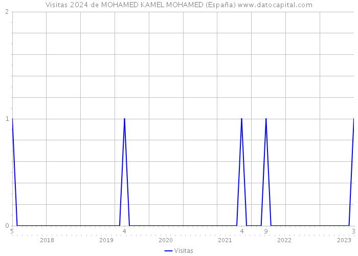 Visitas 2024 de MOHAMED KAMEL MOHAMED (España) 
