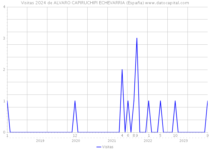 Visitas 2024 de ALVARO CAPIRUCHIPI ECHEVARRIA (España) 