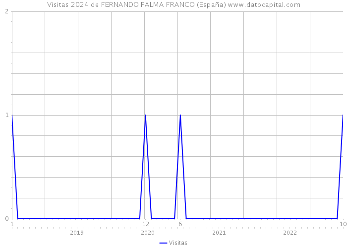 Visitas 2024 de FERNANDO PALMA FRANCO (España) 