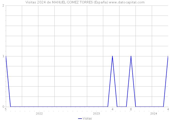 Visitas 2024 de MANUEL GOMEZ TORRES (España) 