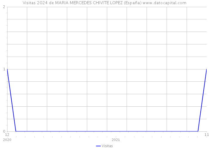 Visitas 2024 de MARIA MERCEDES CHIVITE LOPEZ (España) 