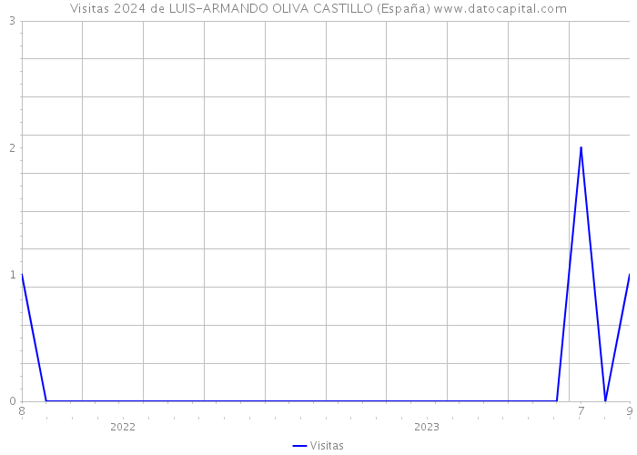 Visitas 2024 de LUIS-ARMANDO OLIVA CASTILLO (España) 